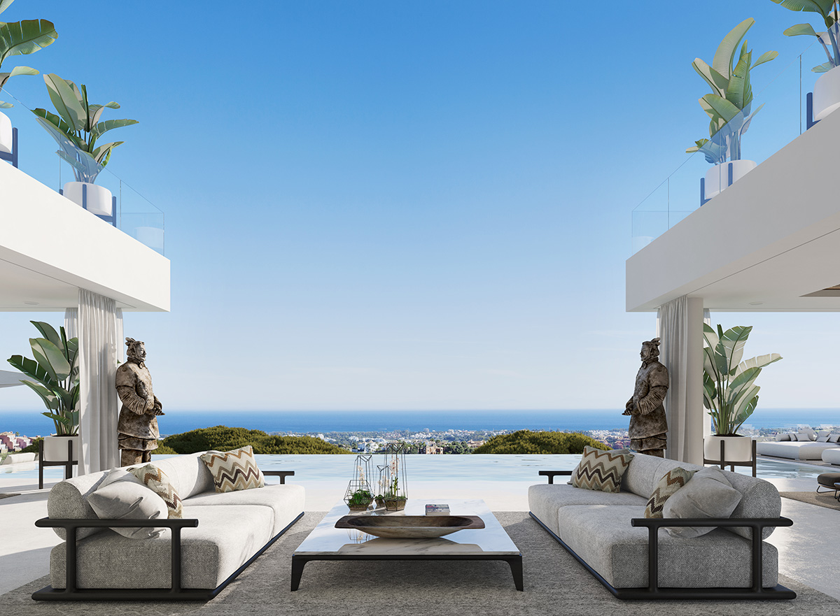 Top Ten Terraces, Villas Alcuzcuz Marbella