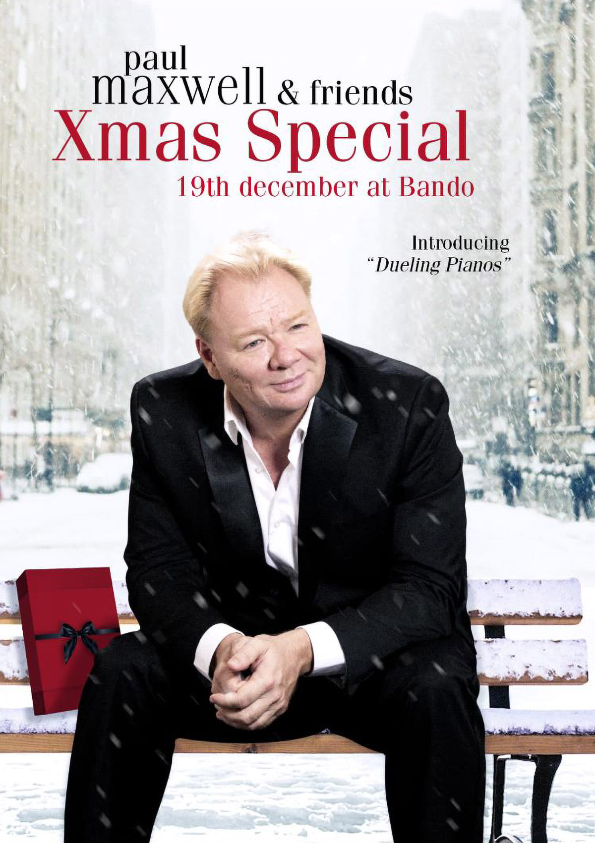 Poster for Paul Maxwell Christmas Special