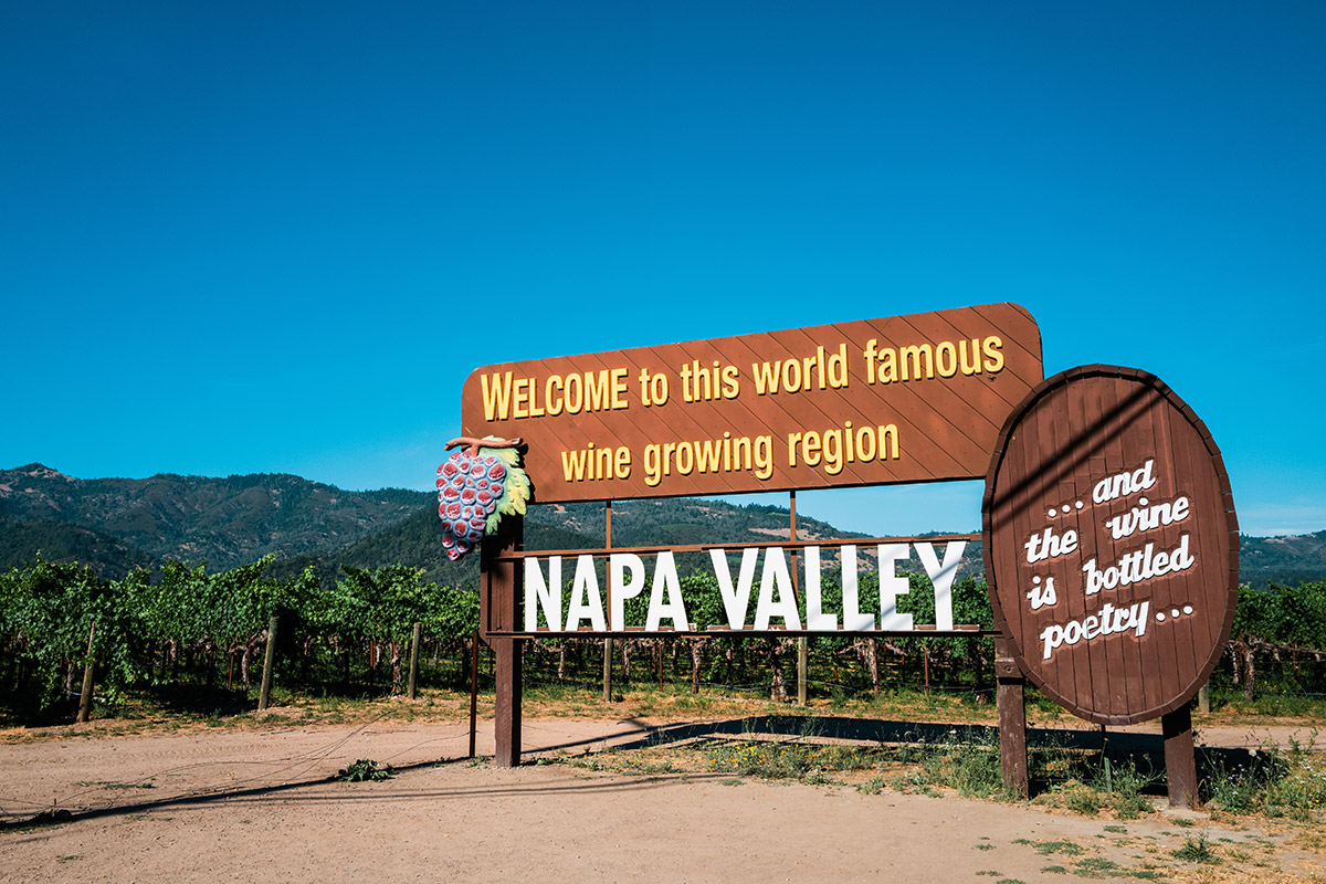 Napa Valley sign