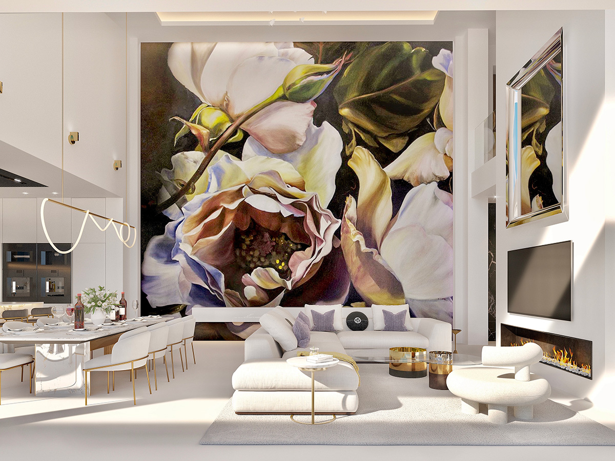 Vista Residences Marbella - Diana Watson. flower paintings