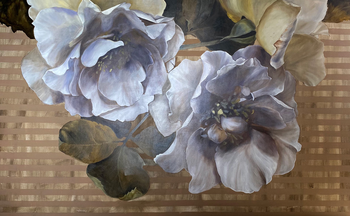 Diana Watson. flower paintings. Salena