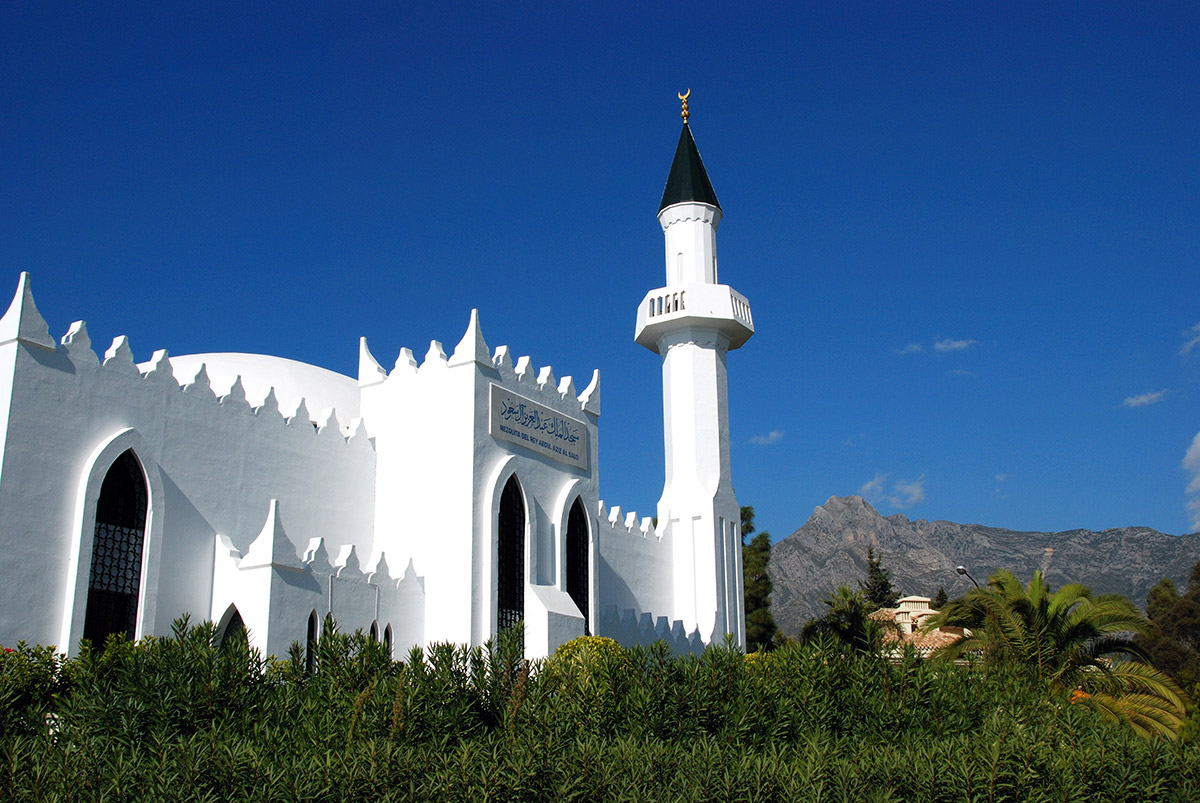 The King Abdul Aziz Mosque, Marbella