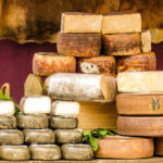 Selection of Spanish cheeses