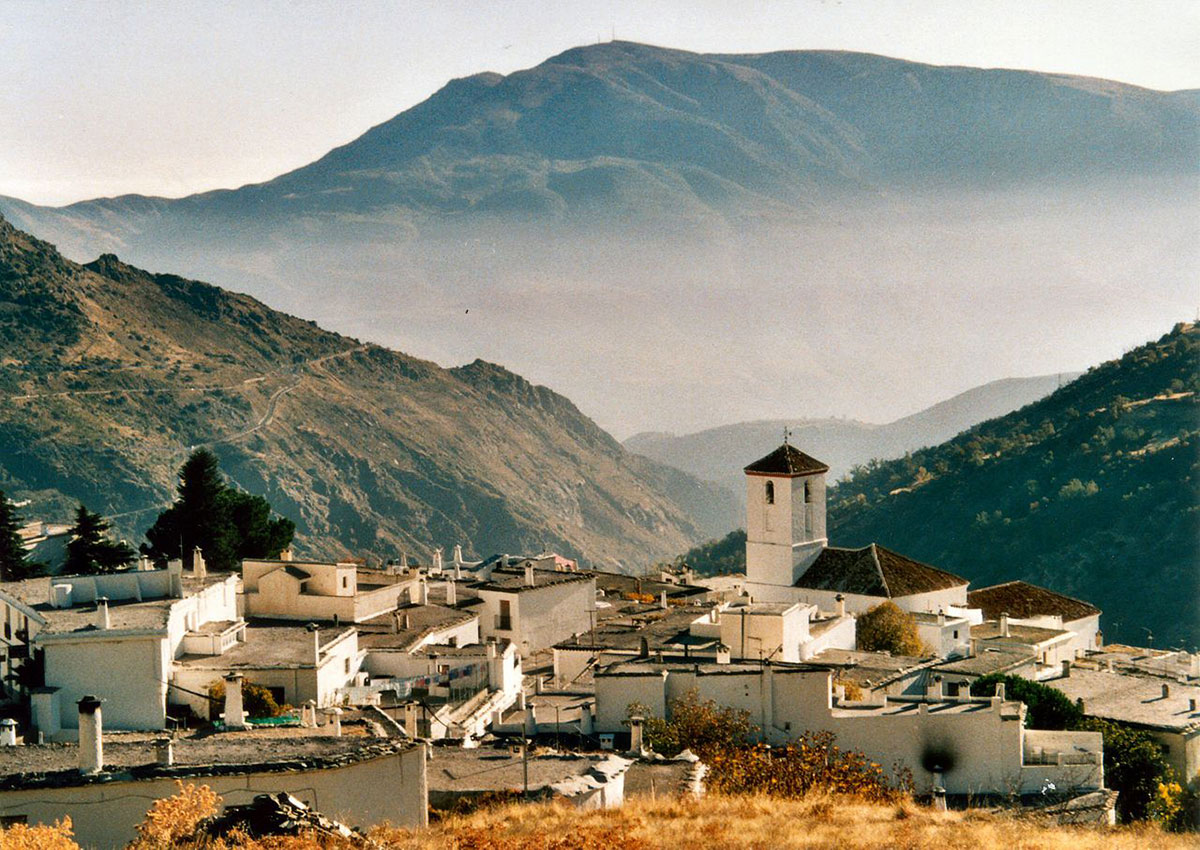 Las Alpujarras, a village in the mountains