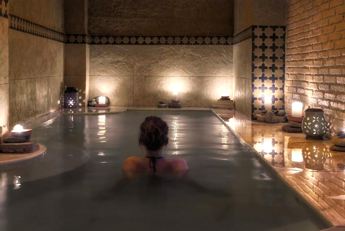 Arab baths in Almeria