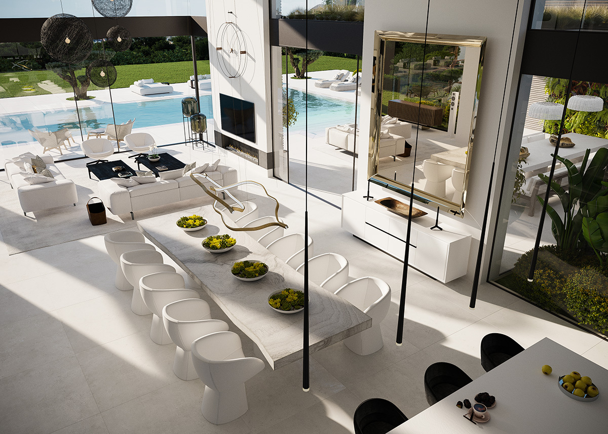 CAADRE mirror by Philippe Starck
