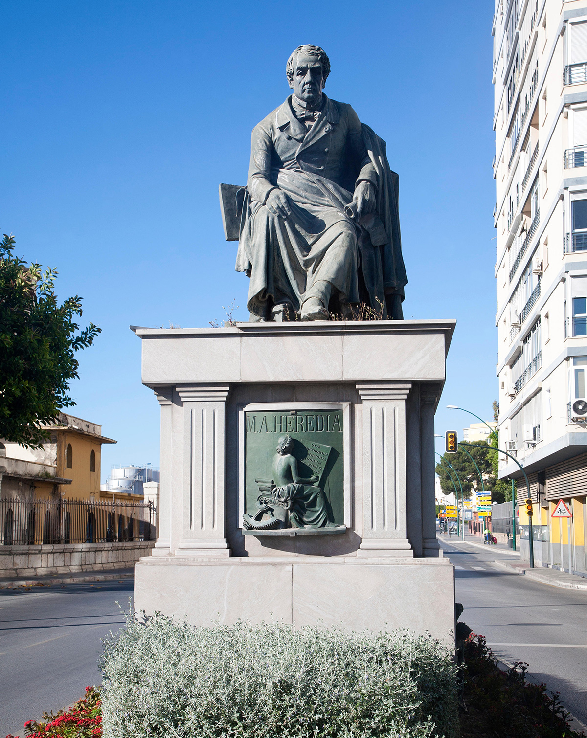 statue of Manuel Agustín Heredia