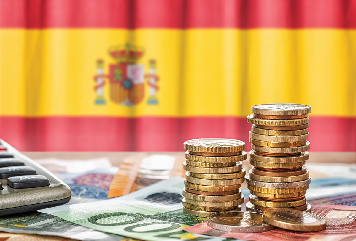 Spanish Euro money