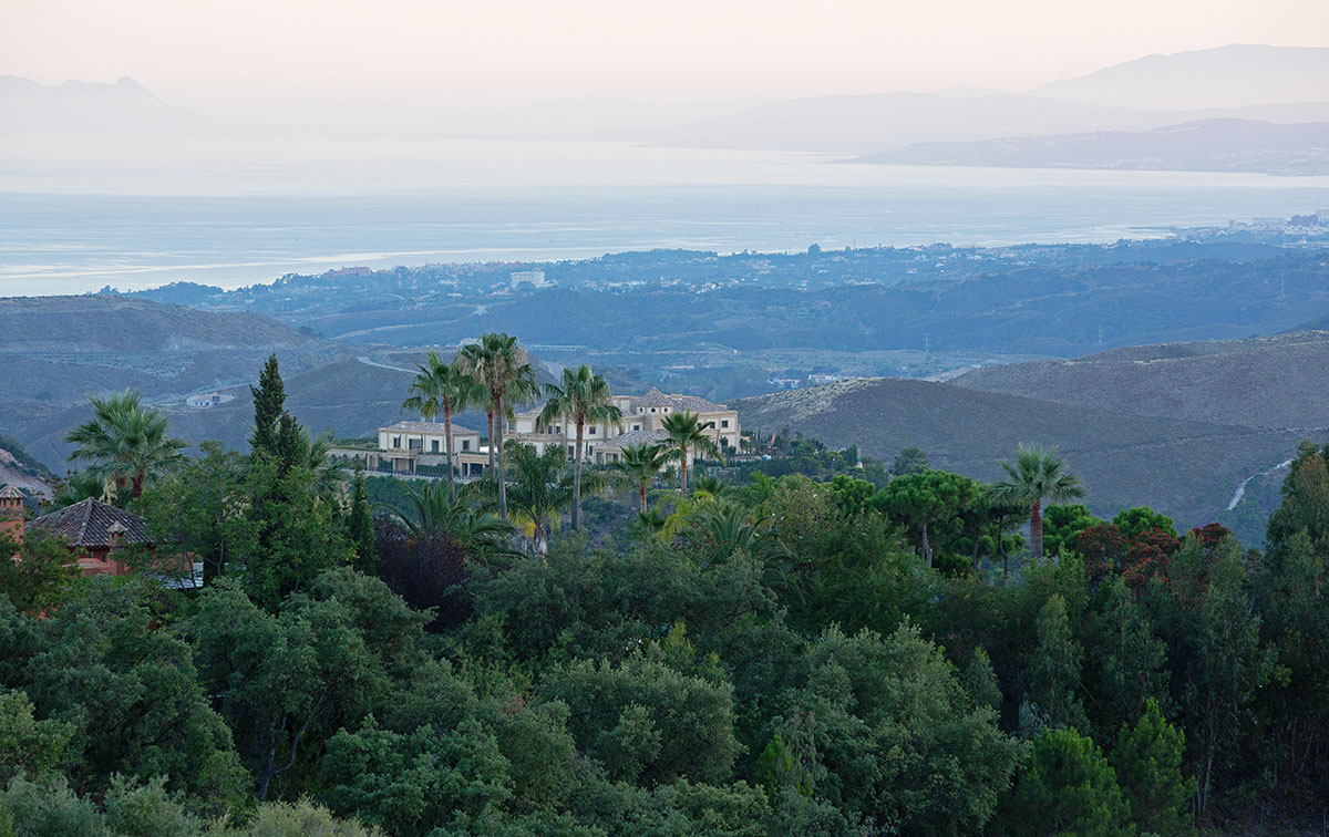 A view of one of La Zagaleta’s villas