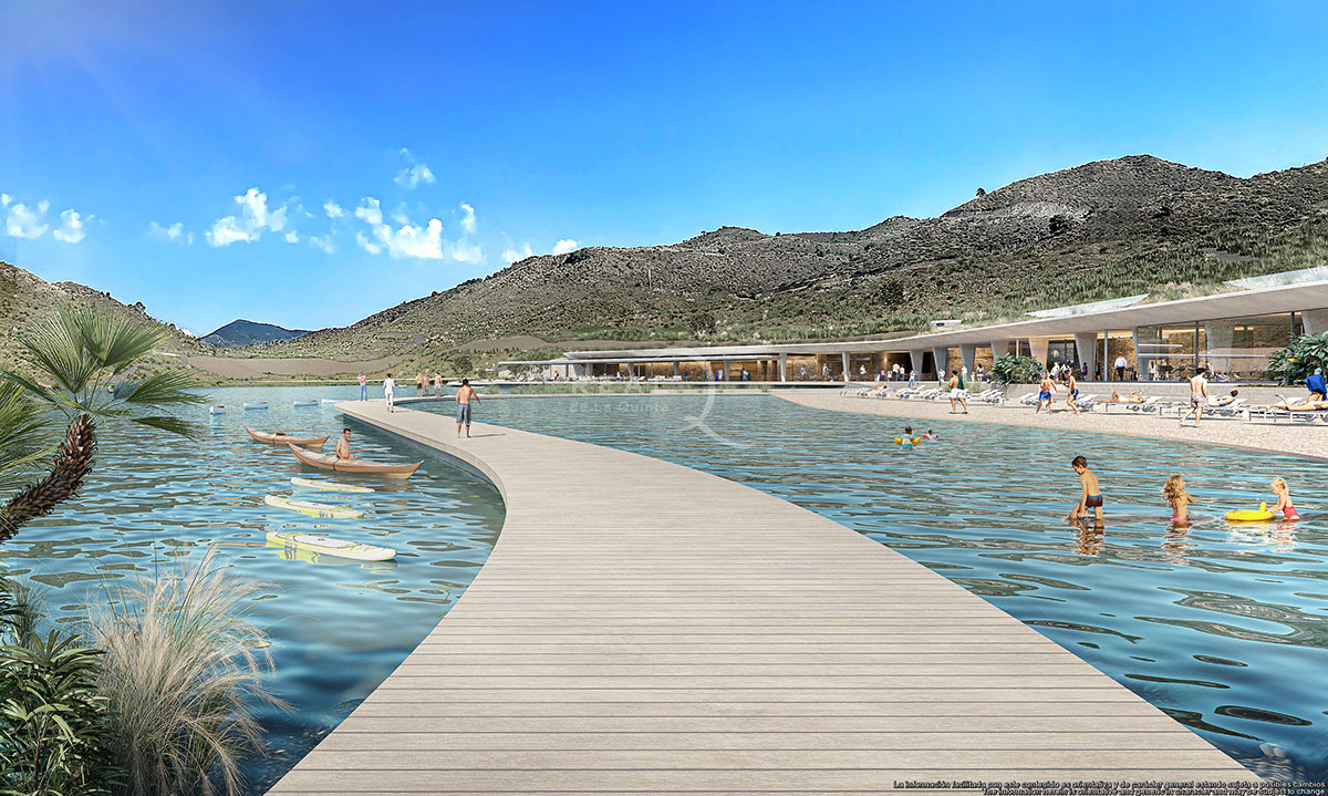 Concept of the beach at Real de la Quinta