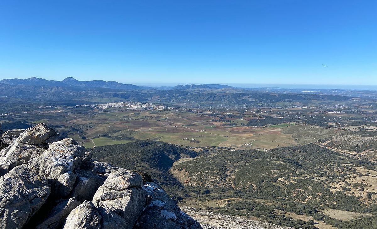 Views of La Sierra de las Nieves national park