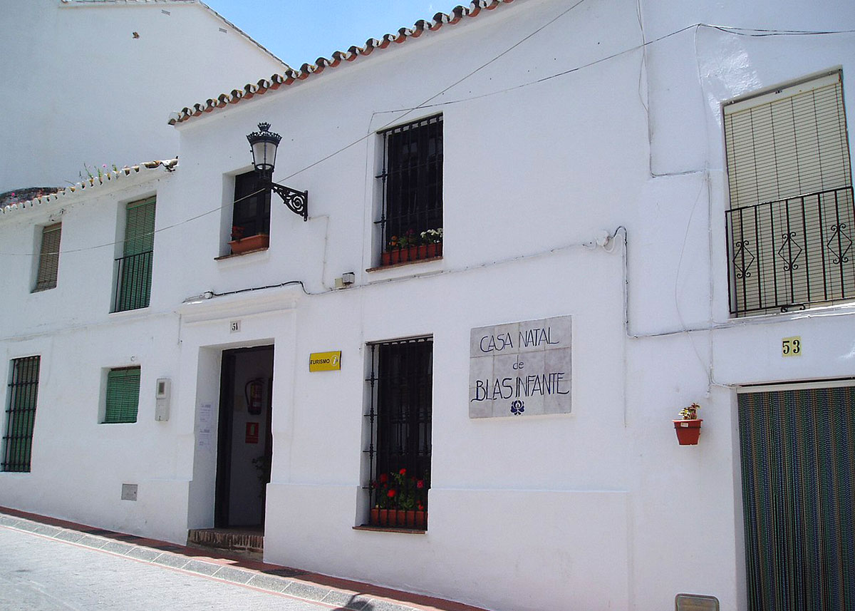 The house where Blas Infante was born in Casares