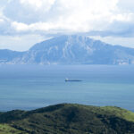 View across the Strait of Gibraltar to Jebel Musa.