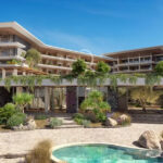 View of the future Banyan Tree hotel in El Real de La Quinta
