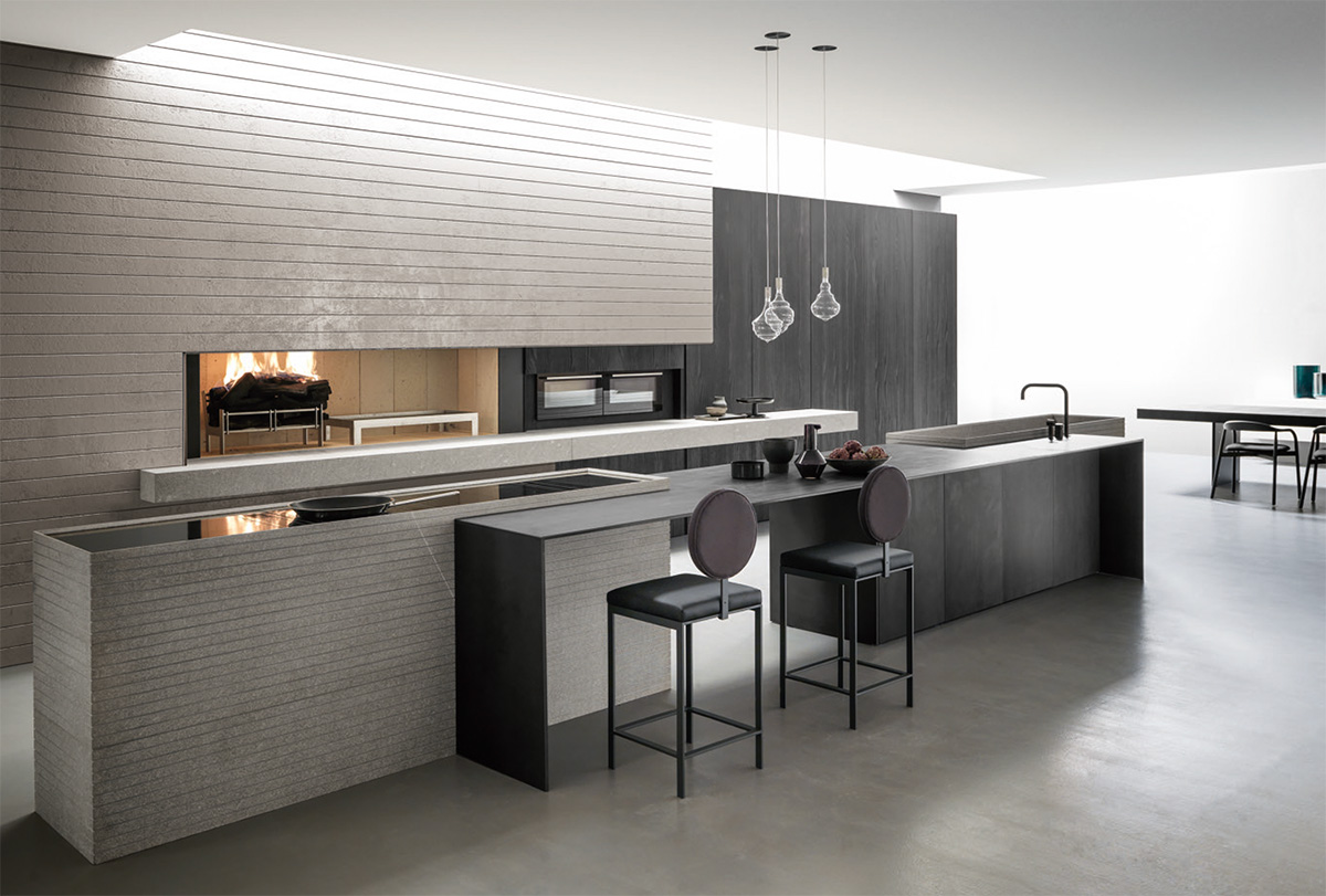 Modulnova kitchen form Italy are selected for all the Vista Lago Residences in Marbella.