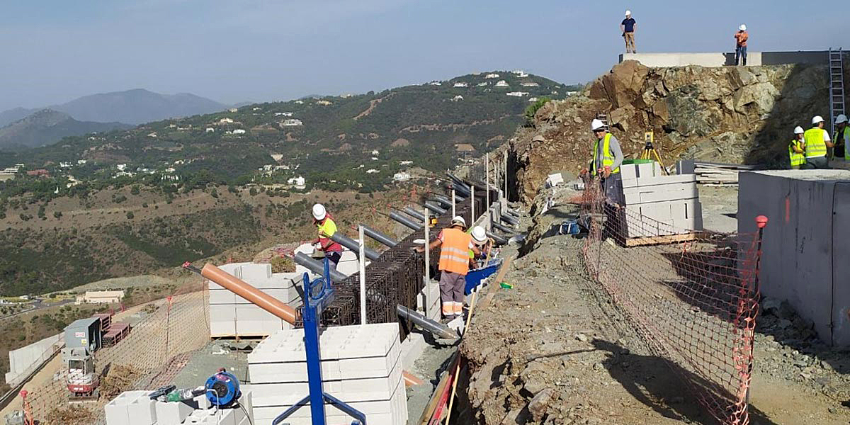 Advances made at Vista Lago Marbella construction during summer 2023