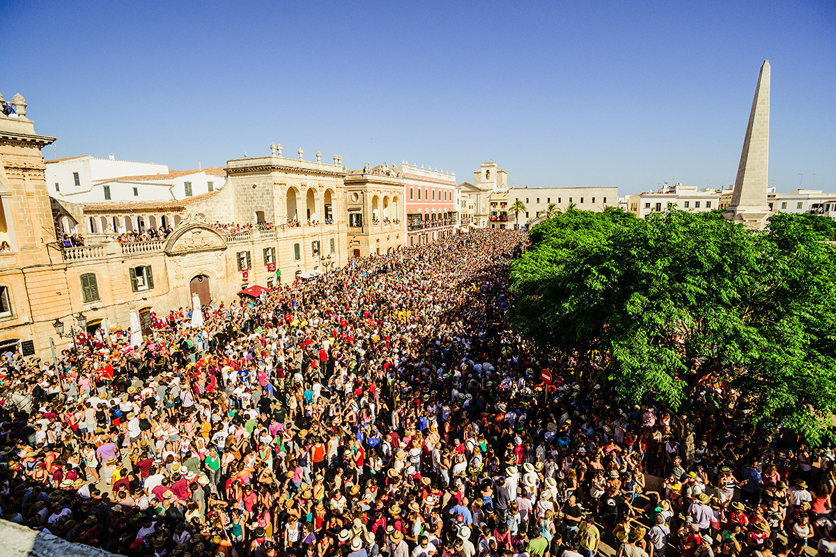 The Caragol des Born during the Fiestas de Sant Joan