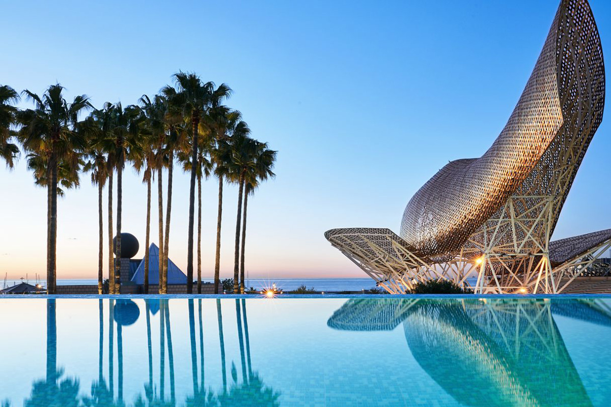 Overlooking the Mediterranean, Hotel Arts is one of Barcelona's most iconic luxury hotels