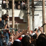 Lenny Kravitz performing in the Hollywood and Highland Center in Hollywood,