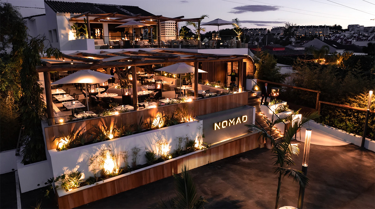 Nomad restaurant at Sunset
