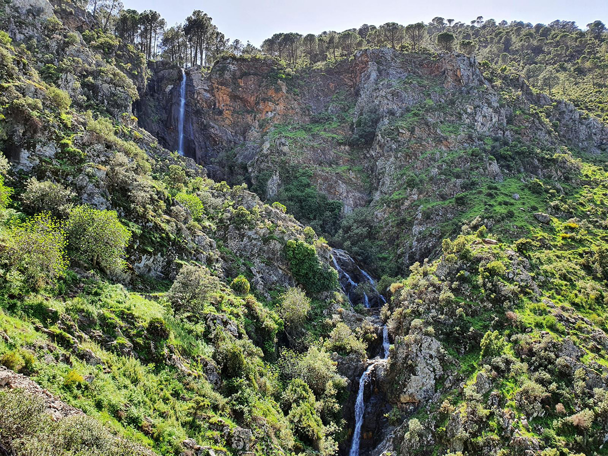 The Rejía waterfall 