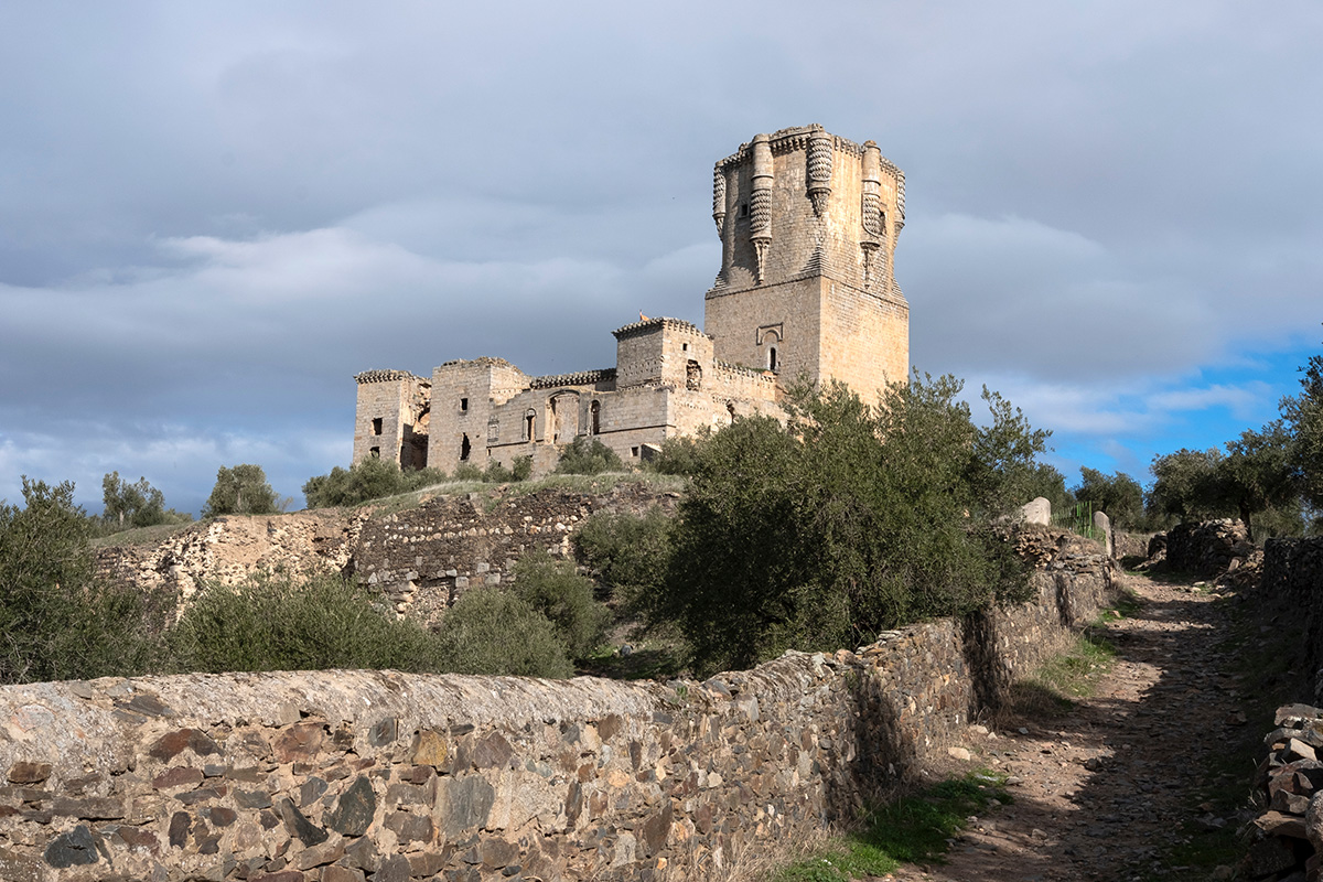Castle of Belalcázar in Cordoba province