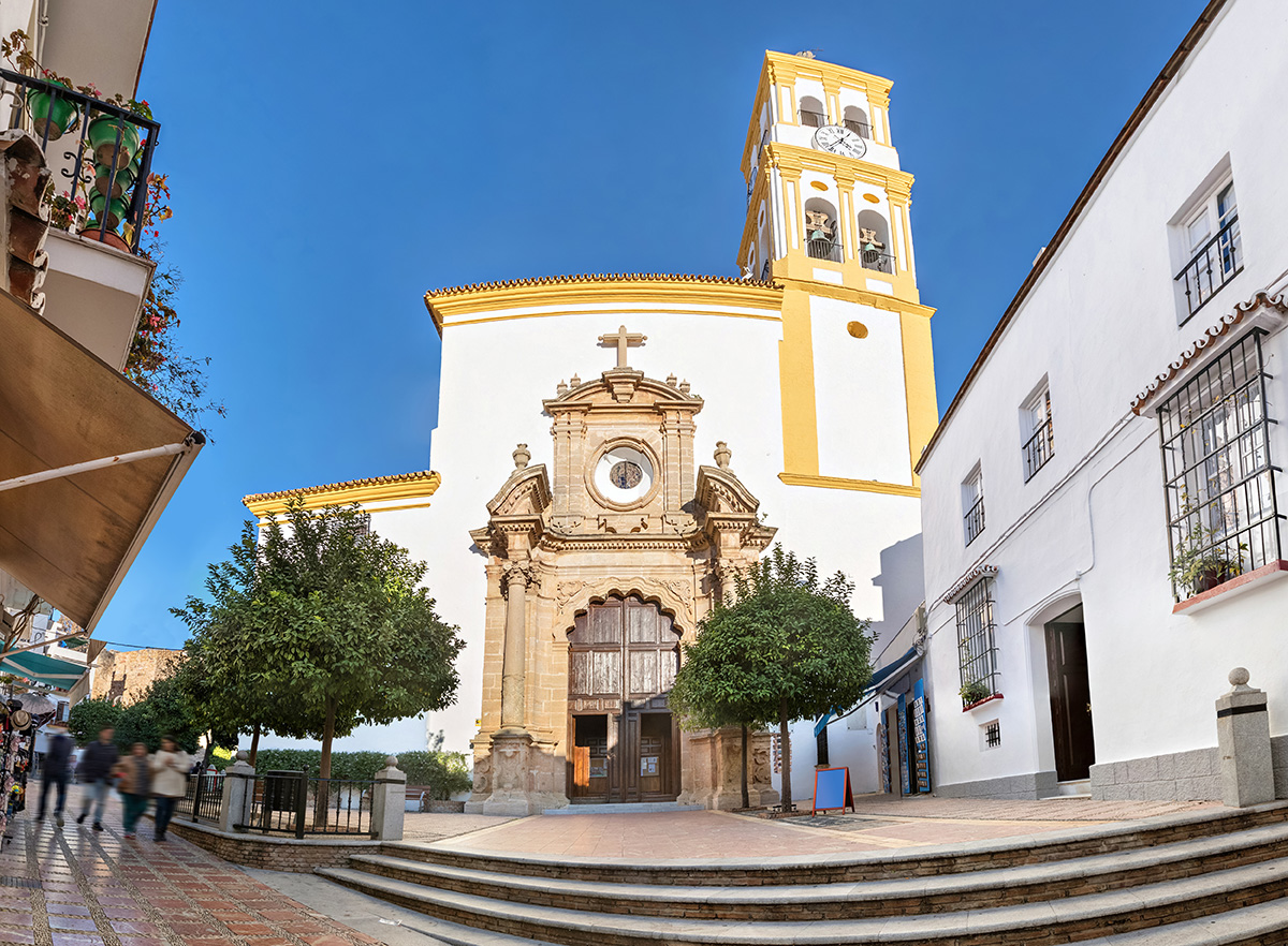Church of Our Lady of the Incarnation in the Old Town of Marbella