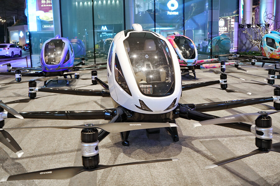 Coming soon: Drone taxis at Málaga airport