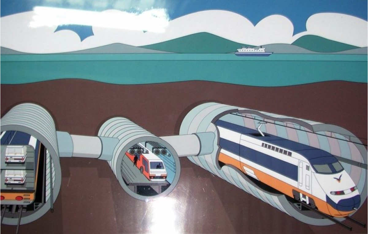 Image of possible tunnel configuration.